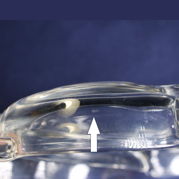 Vintage Three Section Glass “Canterbury” Relish Dish by Duncan & Miller - Picture 4 of 5